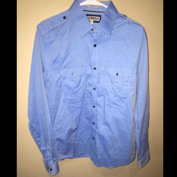 Express Fitted Button Down - Picture 3 of 3